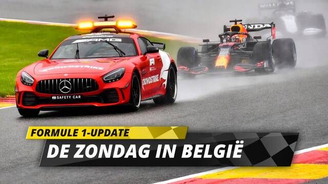 F1-update: Verstappen wint verregende anticlimax op Spa-Francorchamps