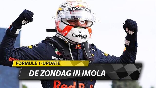 F1-update: Verstappen wint glorieus in Imola, hommeles bij Mercedes