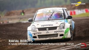 Rafał Berdys po drugiej rundzie Oponeo Mistrzostw Polski Rallycross 2019