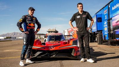 Max Verstappen w prototypie Acura
