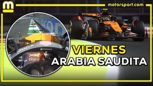 ¡ASÍ FUE EL VIERNES DE F1! McLaren domina los Libres del GP Arabia y Tsunoda choca