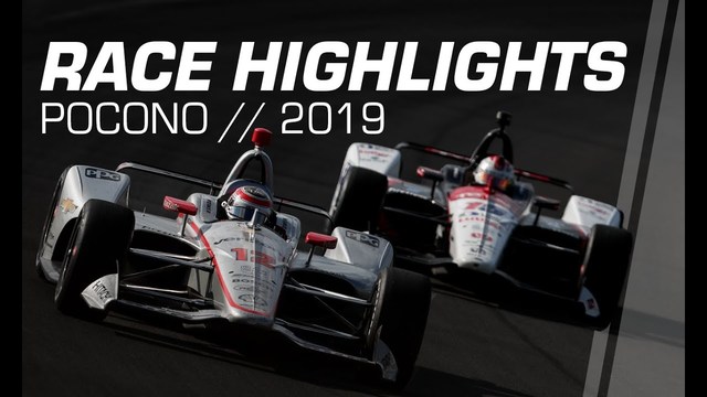 2019 インディカー第14戦ポコノ：レースハイライト
