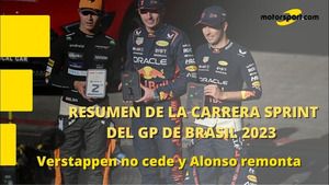 Resumen de la carrera sprint del GP de Brasil de F1 2023