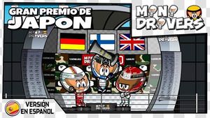 El GP de Japón de F1 según MiniDrivers