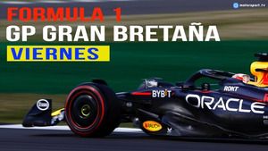 Las prácticas del viernes del GP de Gran Bretaña F1 2023
