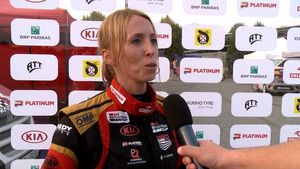 Adrienn Vogel po drugim wyścigu na Monza Eni Circuit