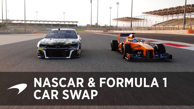 Intercambio de coches Alonso y Johnson - Fórmula 1 Videos