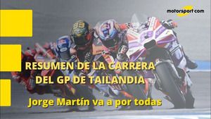 Resumen de la carrera del GP de Tailandia 2023 de MotoGP: ¡Martín a por todas!