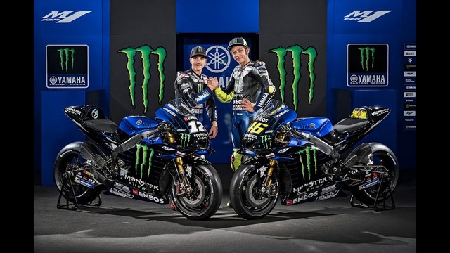 Monster Energy <b>Yamaha</b> MotoGP YZR-M1 2019 - VR46 & MV12 ...