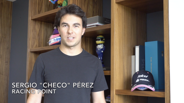 Declaración de Sergio Pérez por la renovación del <b>GP de México</b> ...