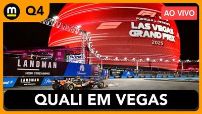 AO VIVO: Tudo do QUALI CHUVOSO de Vegas, com HAMILTON ÚLTIMO e BORTOLETO 18º. Veja ANÁLISE