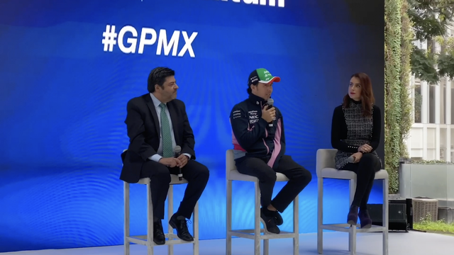 Conferencia <b>Sergio Pérez</b> previo al GP de México - Fórmula 1 Videos