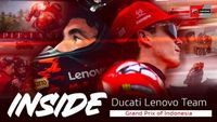 INSIDE Ducati del sufrido GP de Indonesia: lesión de Márquez