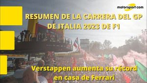 Resumen de la Carrera del GP de Italia 2023 de F1 en Monza