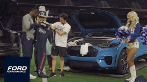 Sergio Pérez receptor de los Dallas Cowboys | Ford Performance