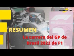Resumen de la carrera del GP de Sao Paulo 2022 de F1 en Brasil