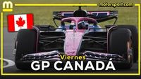 Viernes del GP Canadá: Leclerc golpea, Colapinto sufre y Mercedes lidera