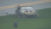 24 Horas de Daytona: Impacto múltiple