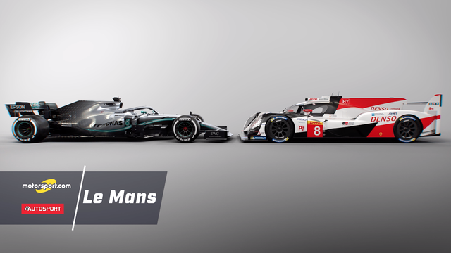 Mercedes F1 vs <b>Toyota</b> LMP1: Comparación técnica - WEC Videos