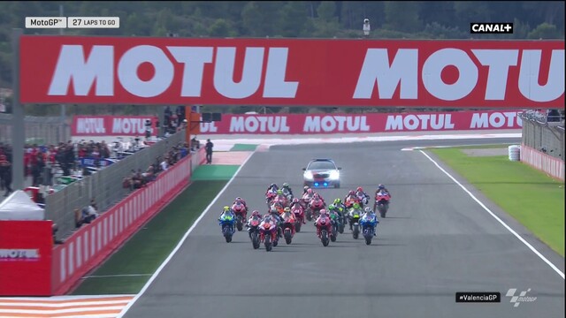 Le départ du Grand Prix de Valence - Vidéo MotoGP - Motorsport.com Suisse