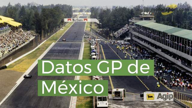 Datos del <b>GP de México</b> - Fórmula 1 Videos