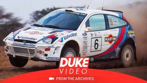 Tensión en el Rally Safari de Kenia en 2000