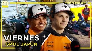 MCLAREN DOMINA UN ACCIDENTADO VIERNES EN SUZUKA | GP JAPÓN F1 2025