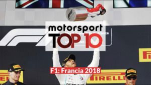 El top 10 del GP de Francia de Fórmula 1