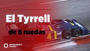 El Tyrrell F1 de seis ruedas