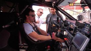 Así pilota Fernando Alonso el Toyota Hilux en Sudáfrica 