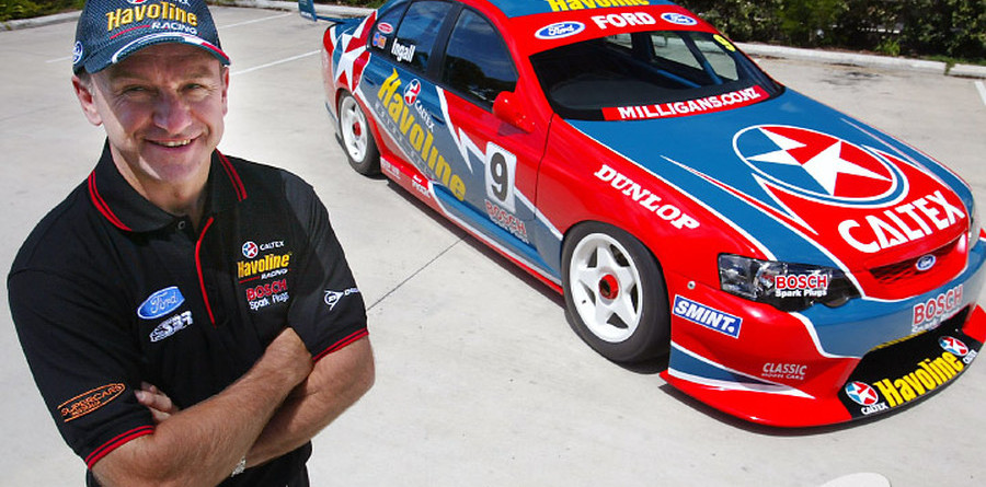 New Year unveiling of Stone Brothers Racing 2003 car, driver