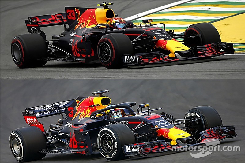 GALERÍA: cómo han cambiado los monoplazas de F1 en comparación con los de 2017