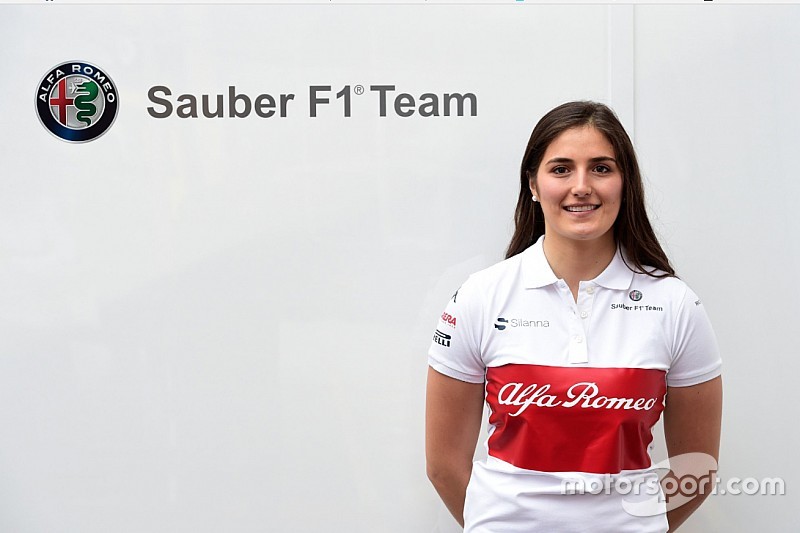 Tatiana Calderón regresa a Sauber