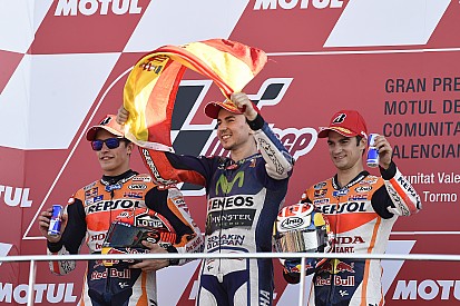 Galería: todos los españoles que han logrado subir al podio en MotoGP