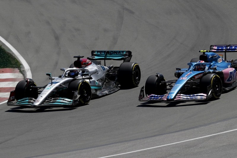 Alpine nimmt mit Silverstone-Updates Mercedes ins Visier
