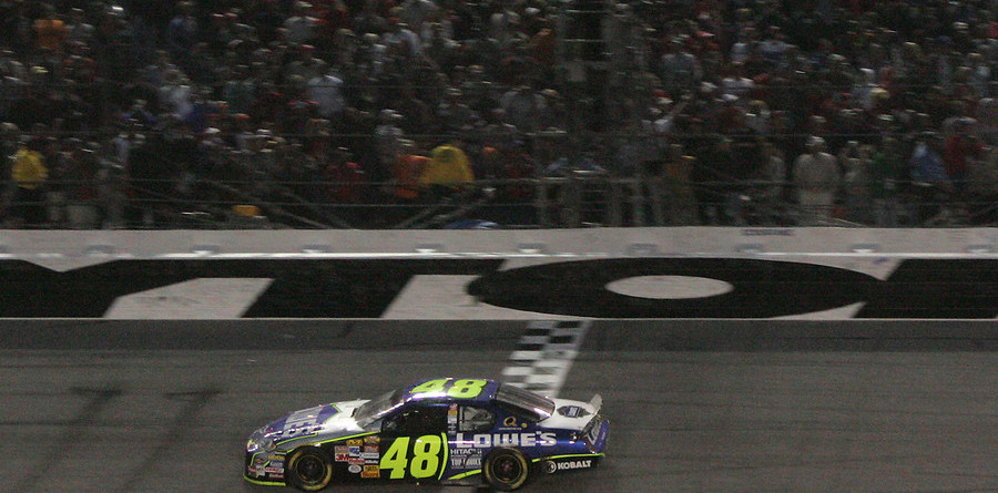 Johnson earns his first Daytona 500 win