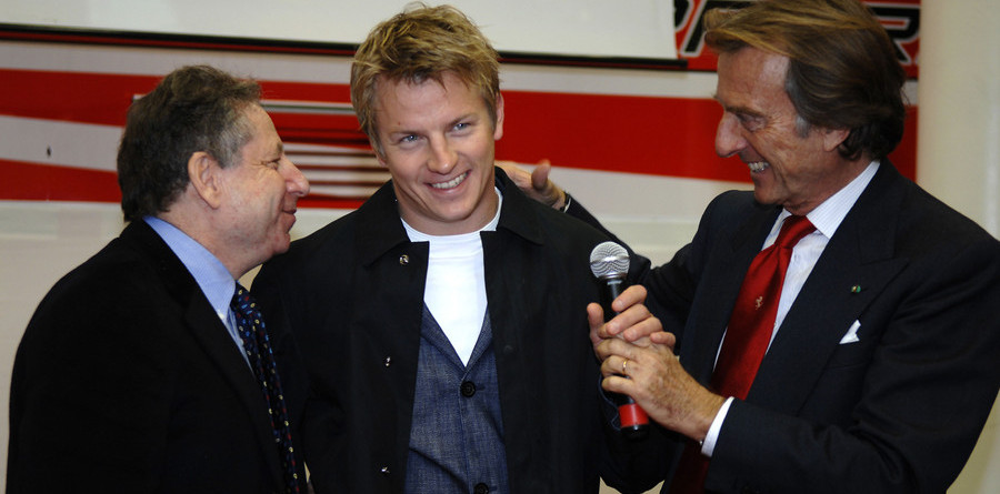 Raikkonen can't stop smiling