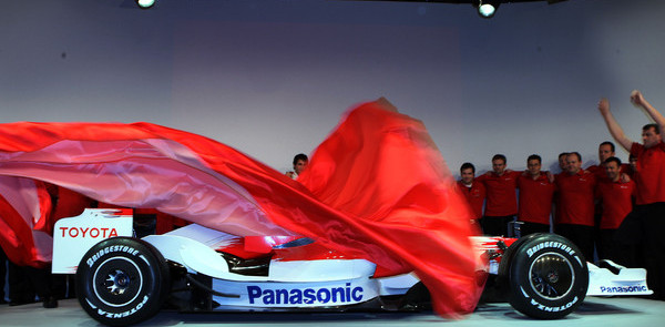 Toyota unveils their TF108 in Cologne