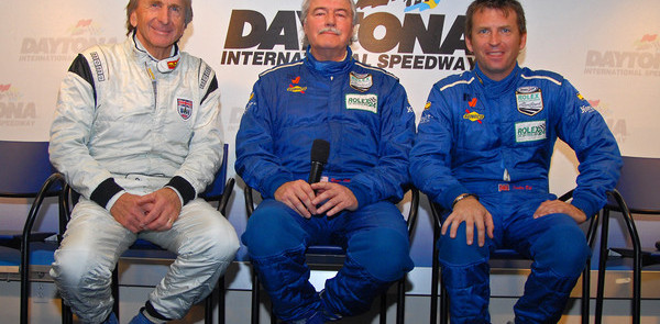 Derek Bell returns to the driver's seat