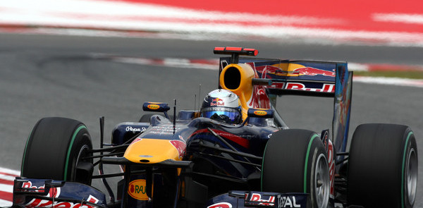 Vettel tops Friday practice times for Spanish GP
