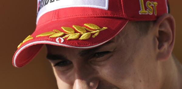 Lorenzo on form in Friday practice for Valencian GP