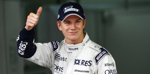 Hulkenberg is surprise pole winner in Brazil