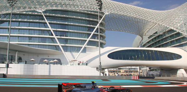 Hamilton kicks off Abu Dhabi with Friday fast time