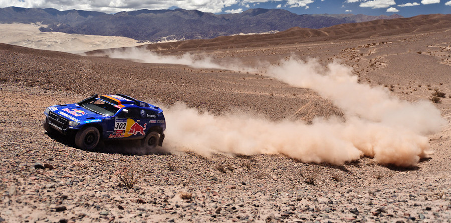 Al-Attiyah now an hour ahead as Sainz falters