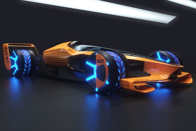 Spektakuläre Studie: So stellt sich McLaren die Formel 1 im Jahre 2050 vor