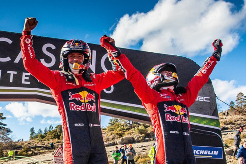 Winners Sébastien Ogier, Julien Ingrassia, Citroën World Rally Team Citroen C3 WRC