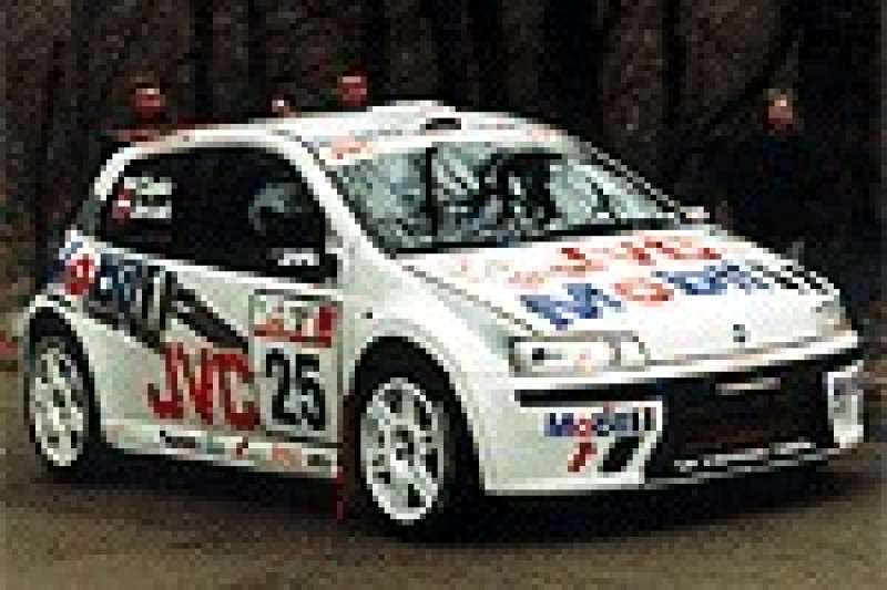 Jurczak testował Punto S1600 - 2003