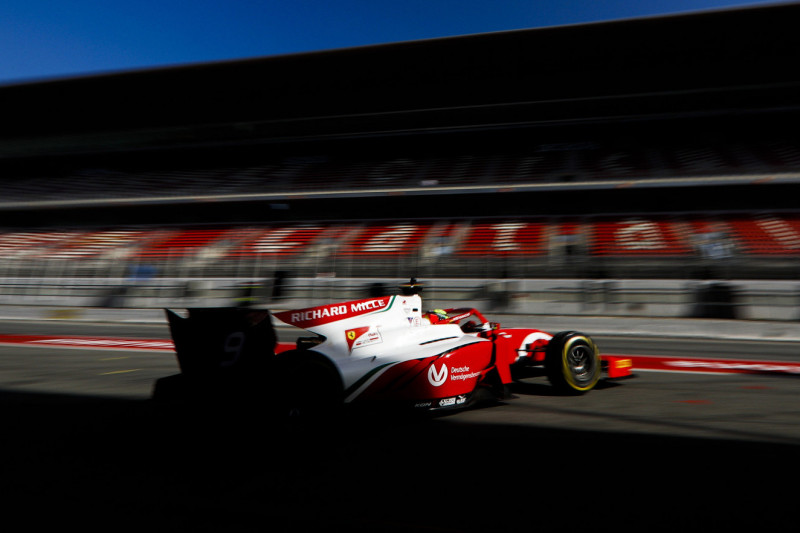 Formel-2-Test in Barcelona: Mick Schumacher nach Halbtag auf P6