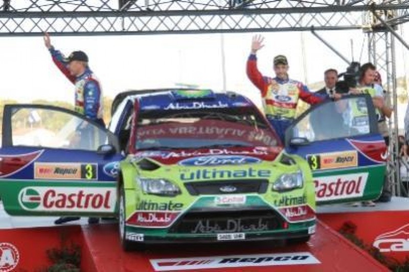 Citroeny ukarane, wygrał Hirvonen!