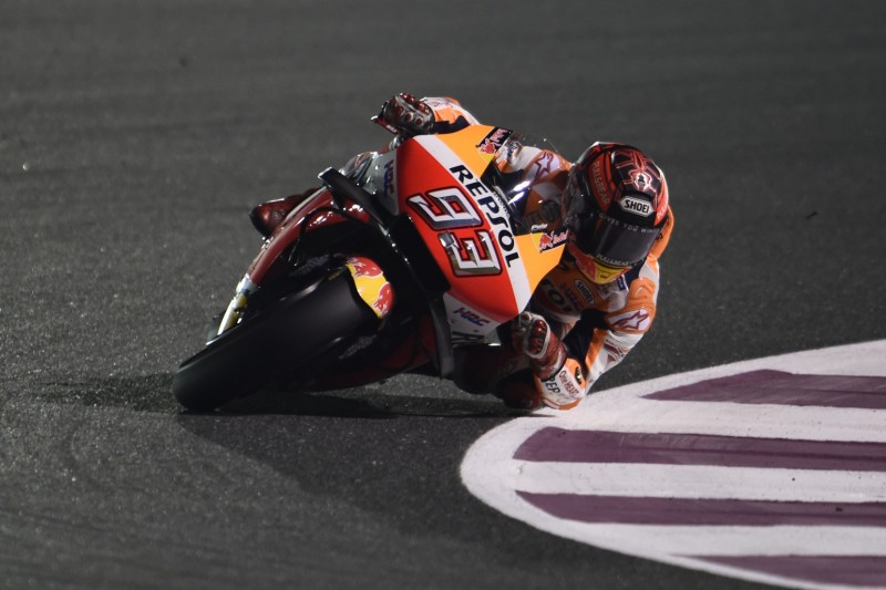 MotoGP in Katar FT2: Marquez fährt Rundenrekord, Rossi nur 17.